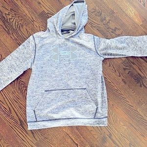 Blue gray under armpit hoody. Worn once. Excellent condition